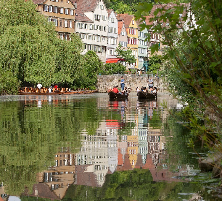 Stocherkahnfahrt auf dem Neckar, &copy; Ulrich Metz/Tübingen